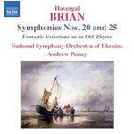 Brian: Symphonies Nos. 20 & 25 cover