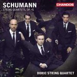 Schumann: String Quartets, Op. 41 Nos. 1-3 cover