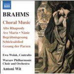 Brahms: Alto Rhapsody / Choral Music cover