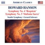 Hanson: Symphonies Nos. 4 & 5 cover