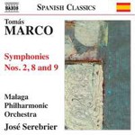 Tomás Marco: Symphonies Nos. 2, 8 & 9 cover