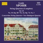 String Quartets, Volume 15: String Quartets 19 & 22 cover