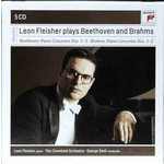 Leon Fleisher Plays Beethoven & Brahms [5 CD set] cover