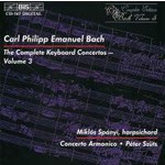 Bach, C.P.E.: Keyboard Concertos, Vol. 3 cover