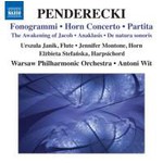 Penderecki: Fonogrammi / Horn Concerto / Partita / etc cover