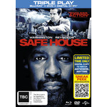 Safe House (Triple Play: Blu-ray + DVD + Digital Copy) cover
