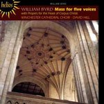 Mass for five voices cover