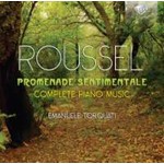 Roussel: Promenade Sentimentale (complete piano music) cover
