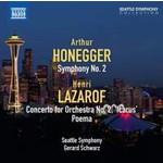 Gerard Schwarz conducts Honegger & Lazarof cover