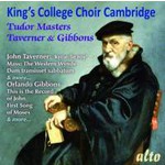Tudor Masters: John Taverner & Orlando Gibbons cover