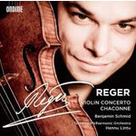 Reger: Violin Concerto / Chaconne cover
