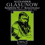 MARBECKS COLLECTABLE: Glazunov: Symphony No. 3 / Konzertwalzer No. 2 cover