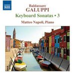 Galuppi: Keyboard Sonatas Volume 3 cover