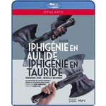 Gluck: Iphigénie en Aulide & Iphigénie en Tauride (complete operas recorded in 2011) BLU-RAY cover