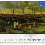 Telemann Edition [10 CD set incls Die Tageszeiten, Orchestral Suites, Concertos for Woodwind Instruments] cover