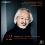 Cantatas, Volume 52 (BWV 29, 112, 140) cover