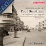 Music in Exile: Chamber Music by Paul Ben-Haim cover