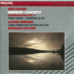 Beethoven; Piano Concerto No.5 'Emperor' / Fantasia in C minor for piano, chorus & orchestra cover
