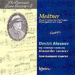 Medtner: Piano Concerto No.1 / Piano Quintet in C cover
