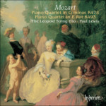 Mozart: Piano Quartets cover