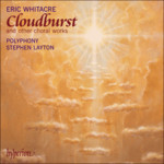 Whitacre: Cloudburst & Other Choral Works cover
