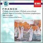 MARBECKS COLLECTABLE: Franck: Preludes / Symphonic Variations cover