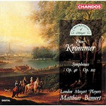 MARBECKS COLLECTABLE: Krommer: Symphonies Op 40 & Op 102 cover