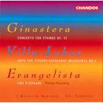 MARBECKS COLLECTABLE: Ginastera/Villa-Lobos/Evangelista - Music for Strings cover