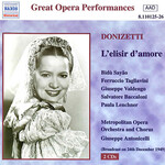 Donizetti: L'elisir D'amore (complete opera recorded in 1949) cover