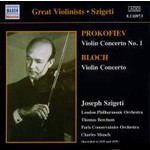 Prokofiev/Bloch -: Violin Concertos (with Bartok - Portrait Op 5 No 1) cover