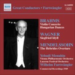 Furtwangler: Brahms/Wagner/Mendelssohn (Commercial Recordings 1940-50 Volume 6) cover