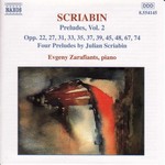 Scriabin: Preludes Vol.2 cover