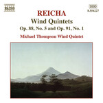 Reicha: Wind Quintets, Op. 88, No. 5 and Op. 91, No. 1 cover
