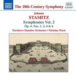 Stamitz: symphonies 1,2,4&6 (Vol 2) cover