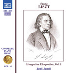 Liszt: Hungarian Rhapsodies, Vol. 1 cover