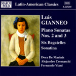 MARBECKS COLLECTABLE: Gianneo: Piano Sonatas Nos. 2 and 3 / 6 Bagatelles cover