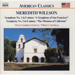 Willson: Symphonies Nos.1 & 2 cover