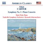 Carter: Symphony 1 / Piano Concerto cover