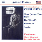 MARBECKS COLLECTABLE: Ives: 3 Quarter-Tone Pieces / Five Take-Offs / etc cover