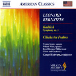 Bernstein: Symphony 3 'Kaddish' / Chichester Psalms cover