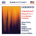 Gershwin: Concerto In F / Rhapsody No 2 / etc cover