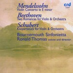 Mendelssohn/Beethoven/Schubert: Violin Concertos & Romances cover
