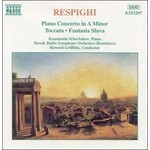 Respighi: Piano Concerto / Fantasia Slava / Toccata cover