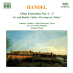 Handel: Oboe Concertos Nos.1-3 / Air & Rondo / etc cover
