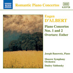 D'Albert: Piano Concertos Nos.1 and 2 / Esther Overture cover