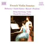 Debussy/Poulenc/Ravel/Saint-Saens: French Violin Sonatas cover