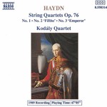 Haydn: String Quartets.Op.76 1 - 3 cover