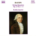 Haydn: String Quartets.Op1, Nos 1-4 cover