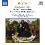 Haydn: :Symphonies.26 "Lamentatione", 35, 49 "La Passione" cover