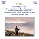 Grieg: Piano Music Vol.3 cover